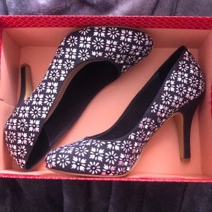 Floral 3 inch heels! Worn 3 times,great condition!